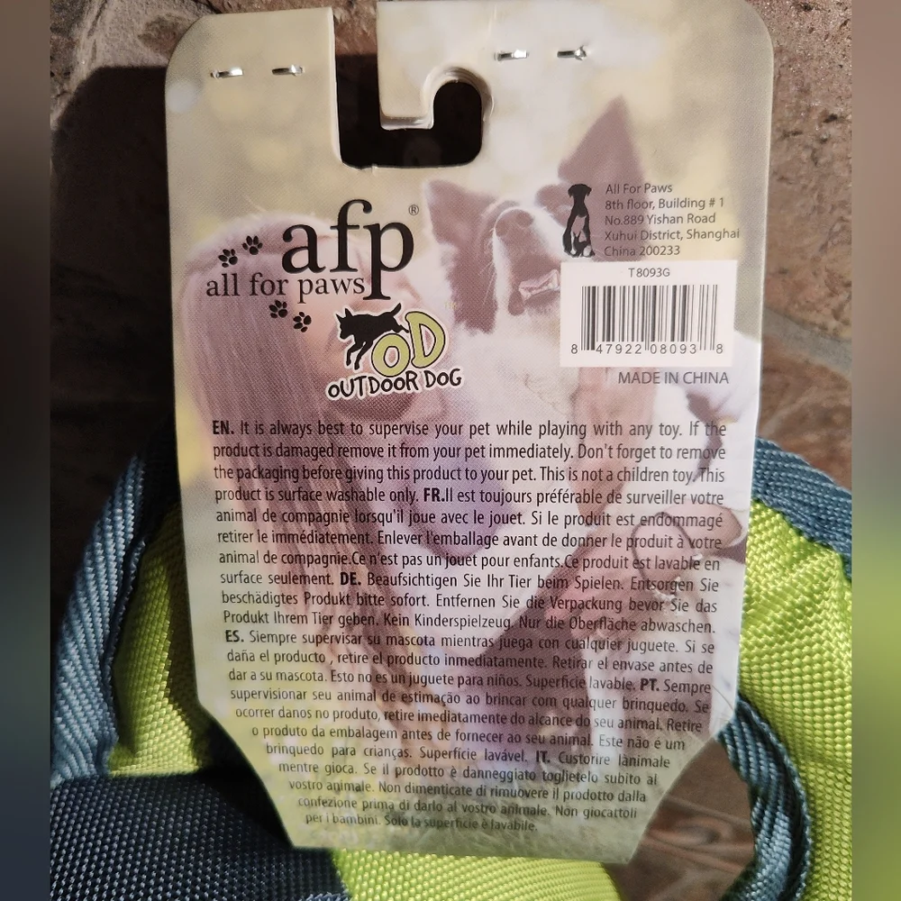 All For Paws Handle Soccer Ball Toy, Outdoor Dog